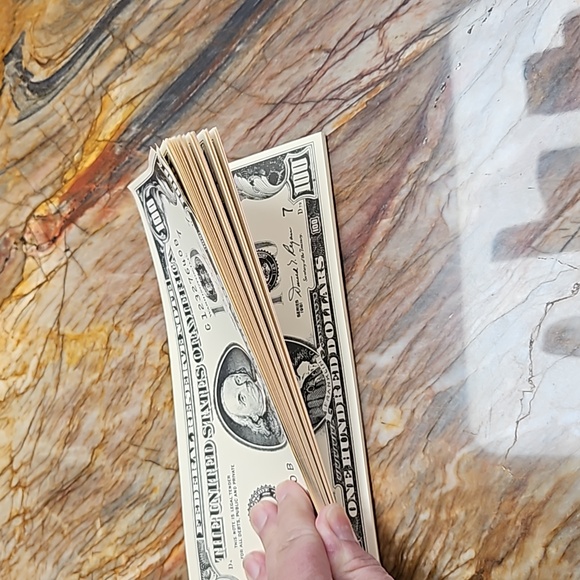 Pad of paper - $100 BILL TREASURY NOTES - Picture 2 of 2